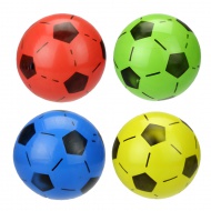 Gummiball mit Fußballmuster, 23 cm, in verschiedenen Farben