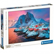 Hamnoy, Norwegen HQC Puzzle 500 Teile - Clementoni