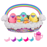 Hatchimals Alive!: Neon Rainbow Frühlingskorb-Set - Spin Master