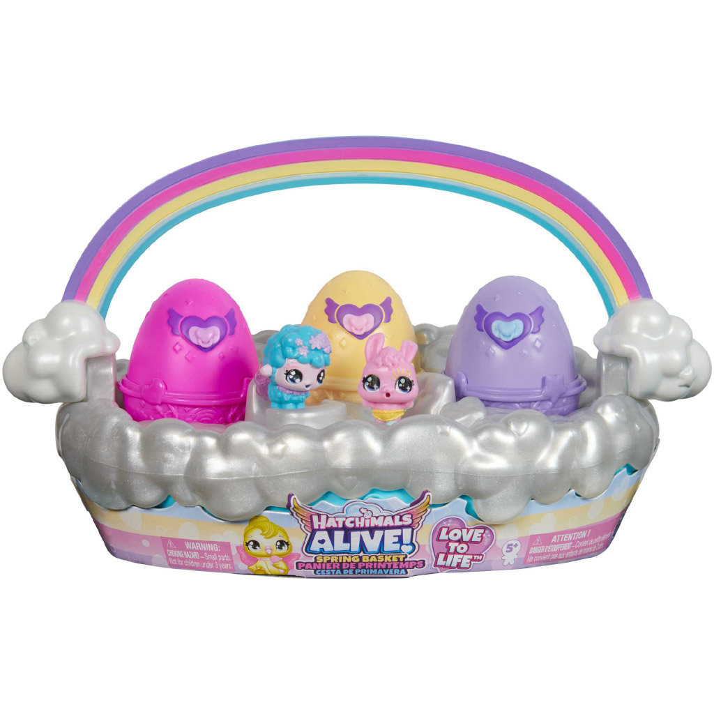 Hatchimals: Frühlingskorb mit 3 Überraschungsfiguren - Spin Master