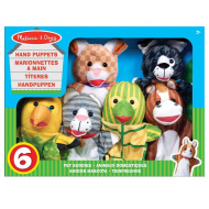 Haustiere 6er-Puppenspiel-Set - Melissa &amp; Doug