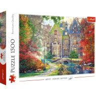 Herbstliches Schloss 1500-teiliges Puzzle - Trefl