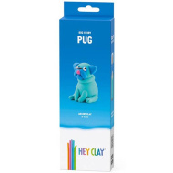 Hey Clay: Flauschiges Mops-Hundeknetset