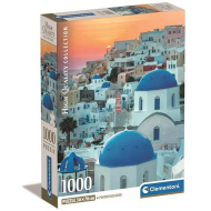 Hochwertige Sammlung - Santorini 1000-teiliges Puzzle - Clementoni