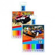 Hot Wheels Buntstift-Set 12-teilig