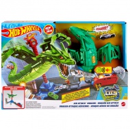 Hot Wheels: Drachenangriff Spielset - Mattel