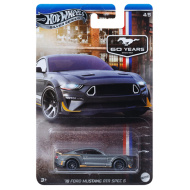 Hot Wheels: Festliches Spielzeugauto 18 Ford Mustang RTR Spec 5 1/64 - Mattel