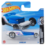 Hot Wheels: Hi-Roller blau-weißes Spielzeugauto 1/64 - Mattel