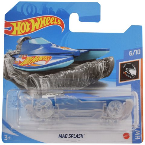 Hot Wheels: MAD Splash blaues Spielzeugauto 1/64 - Mattel