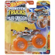 Hot Wheels Monster Trucks: Tiger Shark Power Smasher Spielzeugauto 1/64 - Mattel