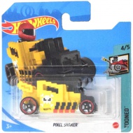 Hot Wheels: Pixel Shaker gelbes Spielzeugauto 1/64 - Mattel