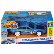 Hot Wheels: Pull-Back Speeders Dimachinni Veloce zurückziehbares Metallspielzeugauto-Modell