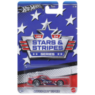 Hot Wheels: Stars &amp; Stripes Serie 2013 SRT Viper 1/64 - Mattel