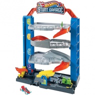 Hot Wheels Stunt-Garage Spielset mit kleinem Auto - Mattel