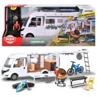 Hymer Camping Van Wohnmobil mit Zubehör 30cm - Dickie Toys