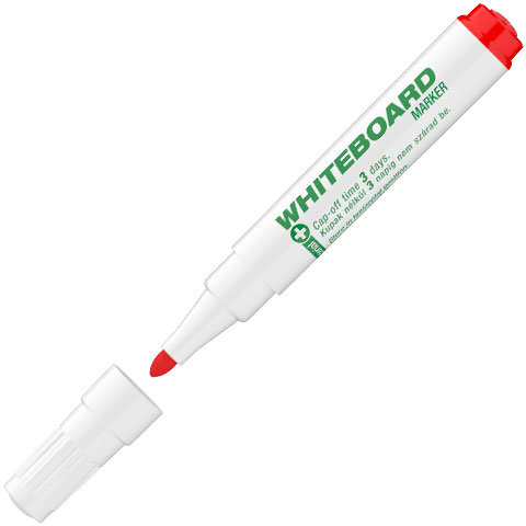 ICO: Antibakterieller Whiteboard-Marker 11XXL, rot