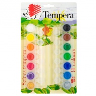 ICO: Igel 14-tlg. Tempera-Set im Tiegel