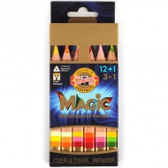 ICO: KOH-I-NOOR Magic Buntstift-Set 12+1 Stück