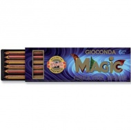 ICO: Koh-I-Noor Gioconda Magic Bleistift 5,6mm dick 6er-Set