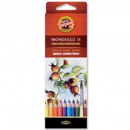 ICO: Koh-I-Noor Mondeluz 3717 Aquarell Buntstift-Set 18 Stück