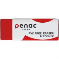 ICO: Penac späne- und PVC-freier Radiergummi in Rot, 5,9x2,1x1cm