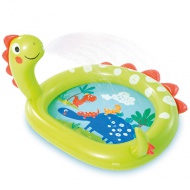 Intex: Dino-Spritzendes aufblasbares Babybecken 119x109x66cm