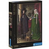 Jan van Eyck: Arnolfini-Porträt Museum HQC Puzzle 1000 Teile - Clementoni