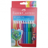 Jumbo Buntstifte 12er-Set - Faber-Castell