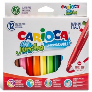 Jumbo Filzstift-Set 12 Stück - Carioca