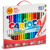 Jumbo Filzstift-Set 40 Stück - Carioca