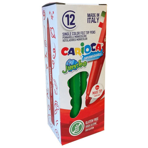 Jumbo grüner Filzstift 1 Stk - Carioca