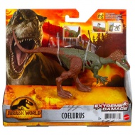 Jurassic World 3 kämpfende Coelurus Dinosaurier Figur