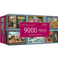 Keine so klassische Kunstsammlung 9000-teiliges UFT-Puzzle - Trefl