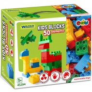 Kids Bloks Bausteine 50-teiliges Set - Wader