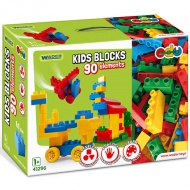 Kids Bloks Bausteine 90-teiliges Set - Wader