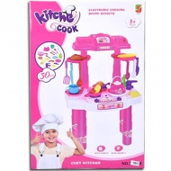 Kitchen Cook Pink Spielküche mit Licht und Sound