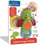 Kleiner Drache farbige Baby-Rassel - Clementoni Baby