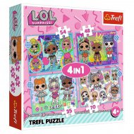 L.O.L Surprise Puppen 4-in-1 Puzzle - Trefl