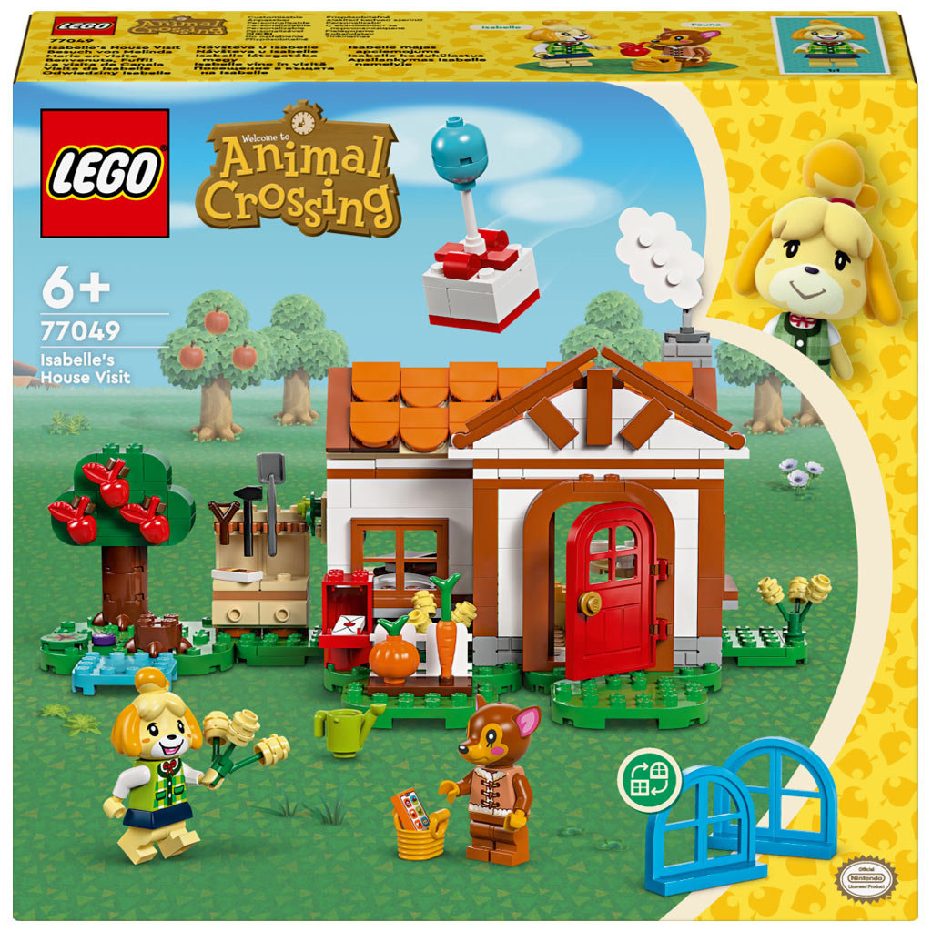 LEGO® Animal Crossing™: Isabelle geht zu Besuch (77049)