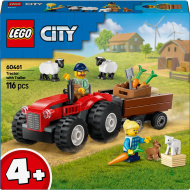 LEGO® City: Roter Traktor, Anhänger und Schafe (60461)