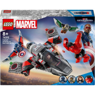 LEGO® Marvel: Captain America vs. Red Hulk Kampf (76292)