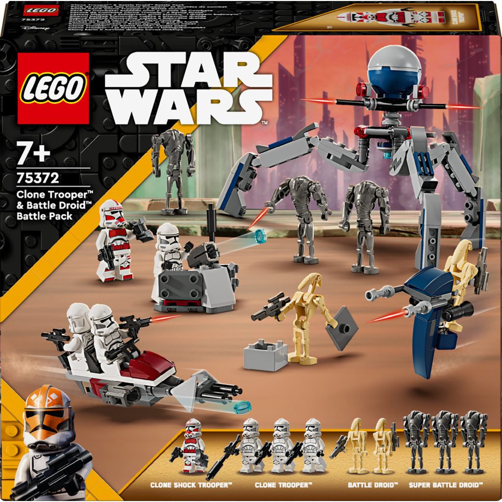 LEGO® Star Wars™: Klonkrieger™ und Kampfdroide™ Battle Pack (75372)