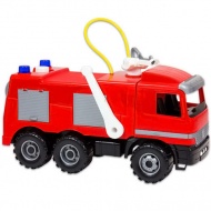 LENA: Mercedes-Benz Actros riesiges Feuerwehrfahrzeug mit Pumpe, 64 cm