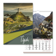 Landschaften 2025 Wandkalender 21x30cm