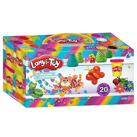 Lanyi-Toy fröhliches Knetset mit Formwerkzeugen