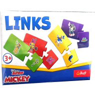 Links Mini Disney Mickey Maus Brettspiel - Trefl