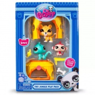 Littlest Pet Shop: 3er-Figurenpack Serie 1 - Dschungel