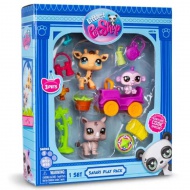 Littlest Pet Shop: 3er-Figurenpack Serie 1 - Safari