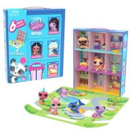 Littlest Pet Shop: Hotel Spielset mit 6 Figuren Serie 2