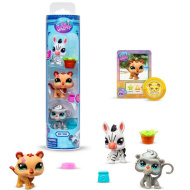 Littlest Pet Shop: Zebra, Tiger, Pavian 3er-Figurenpack - Country Vibes Serie 2